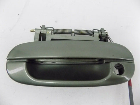 Exterior Door Handle Front Left Driver Side Silver Green OEM Cadillac CTS 03-07
