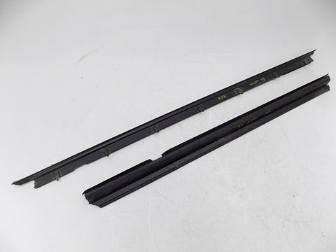 Door Window Outer and Inner Weatherstrip Seal Trim Pair Rear Left Driver OEM Cadillac CTS 03-06 07