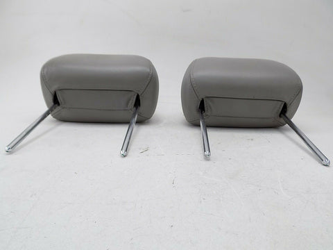 Front Seat Headrest Pair Gray OEM Cadillac CTS 2003 03 2004 04 2005 05 06 07